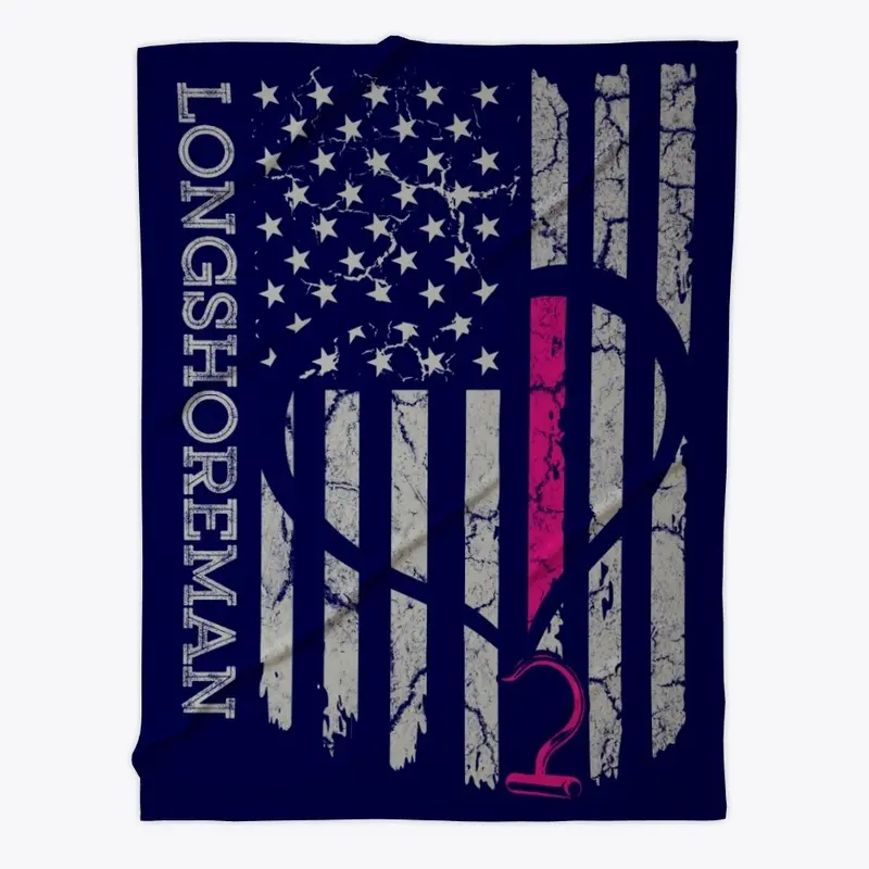 US Flag Longshoreman Blanket