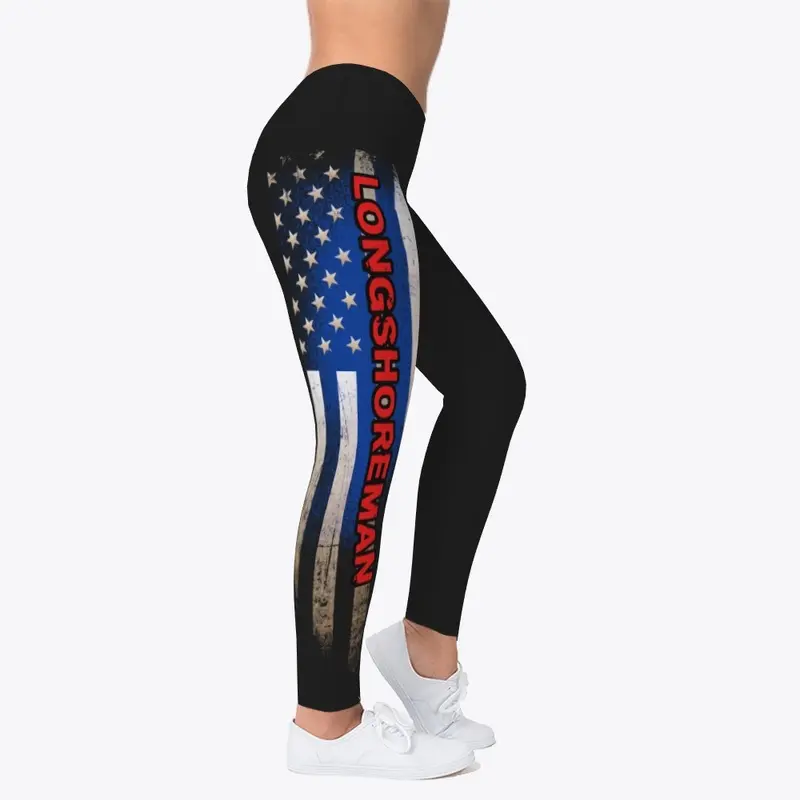 US Flag Longshoreman Legging